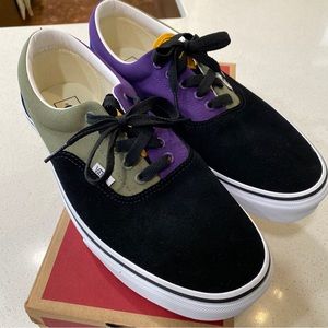 Vans Era suede and color block canvas, NEW with box